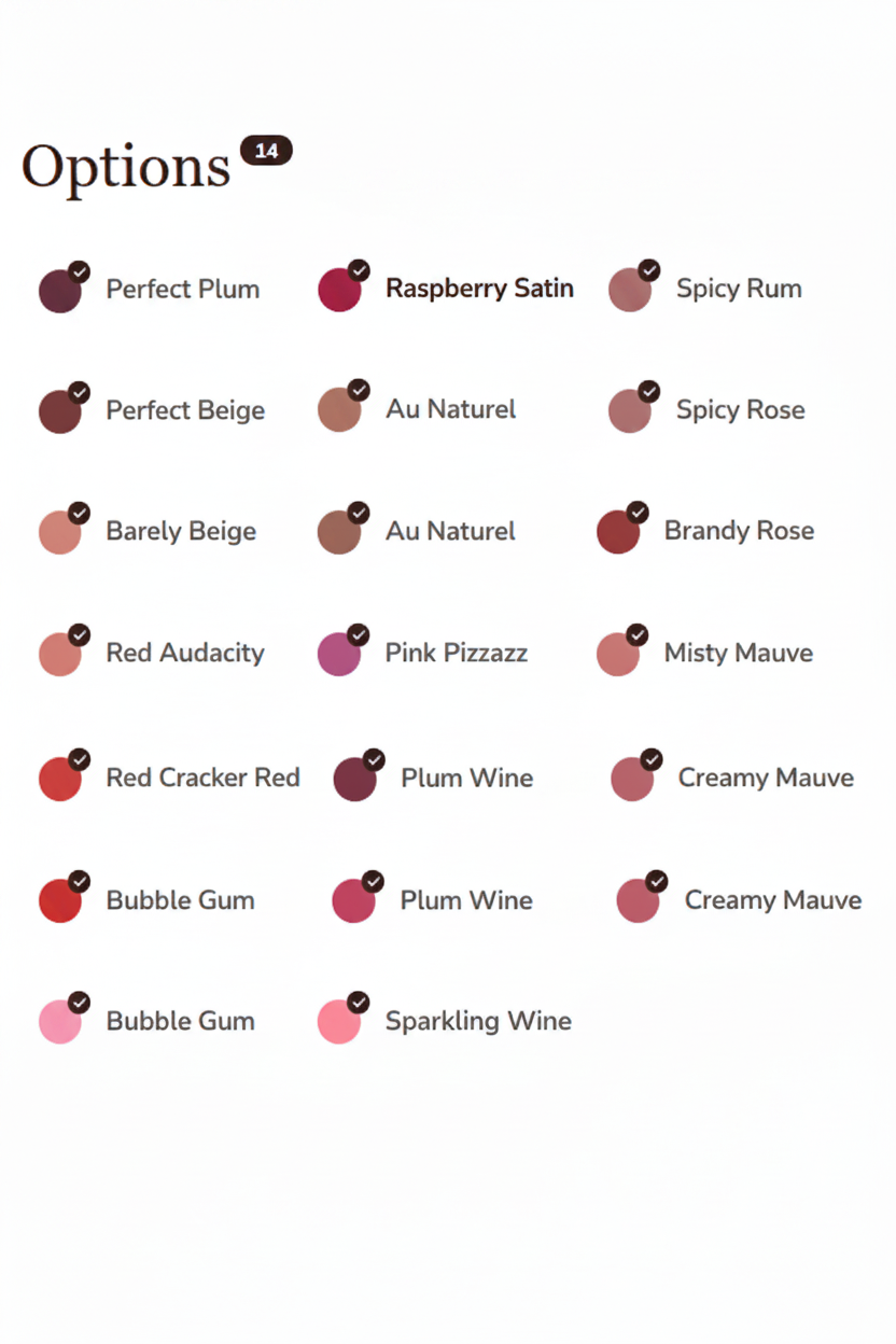 Lipstick - Raspberry Satin