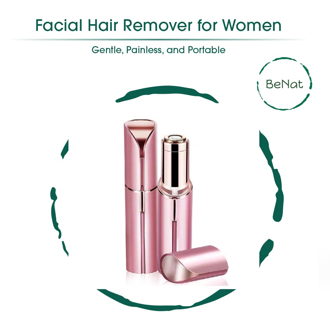 Effortless Beauty Kit | Facial Hair Remover, Brow Trimmer & Lash Curler