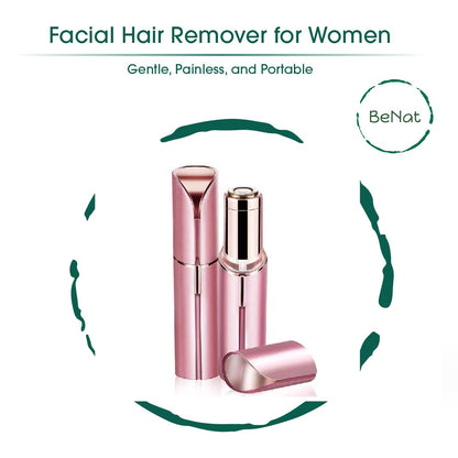 Effortless Beauty Kit | Facial Hair Remover, Brow Trimmer & Lash Curler