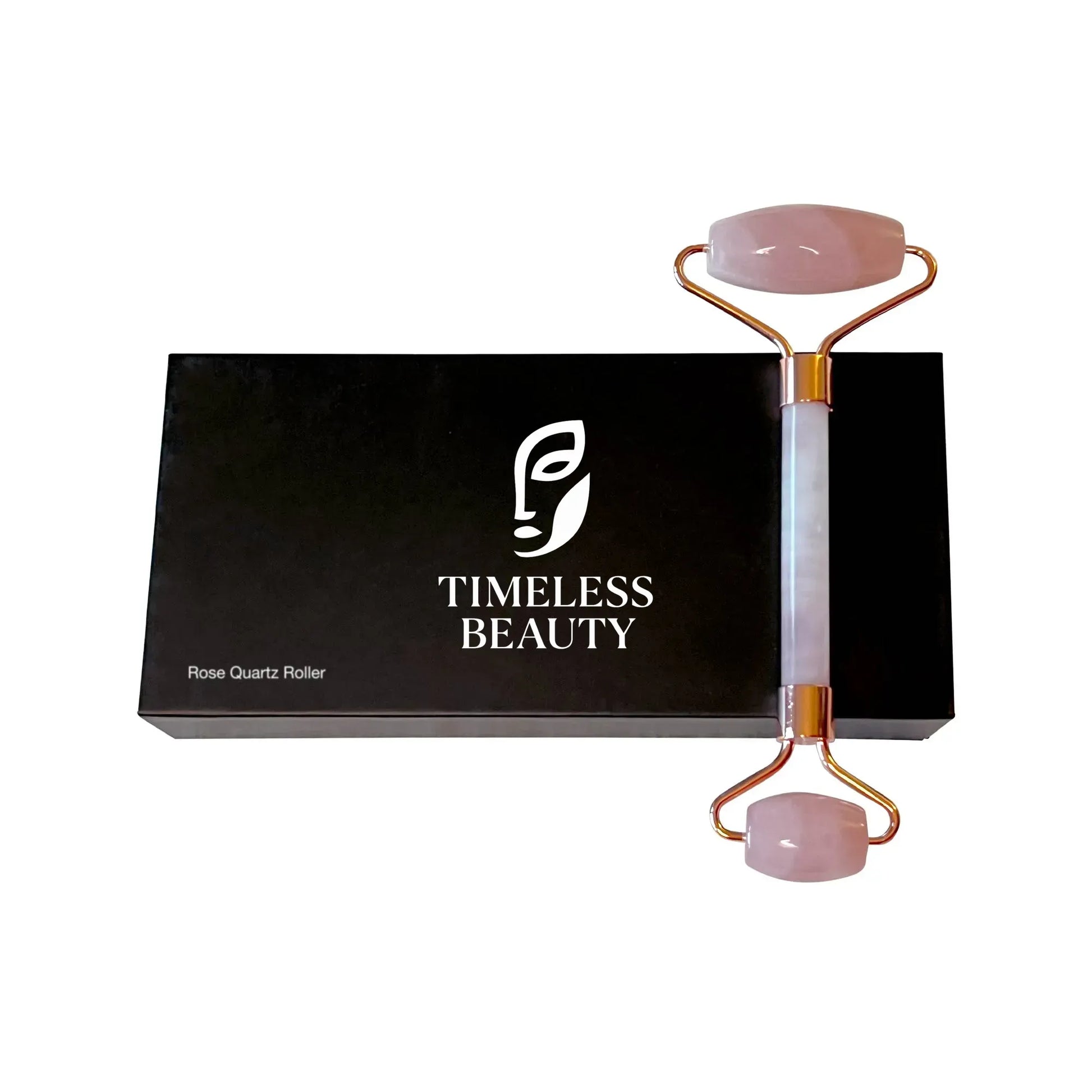 Timeless_Beauty Rose Quartz Roller - rose, quartz