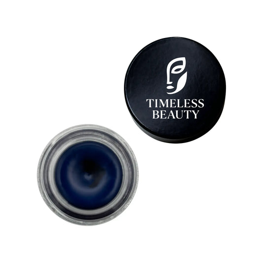 Timeless_Beauty Gel Eyeliner Navy - look, gel