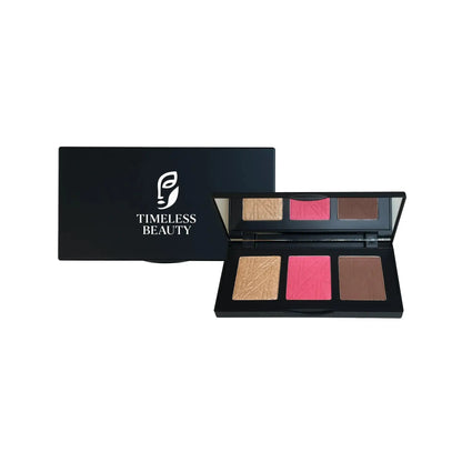 Timeless_Beauty Pro Cheek Palette Pop - lake, red