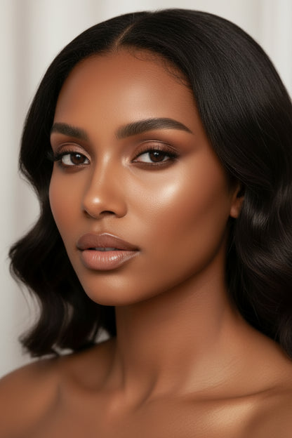 Timeless_Beauty Dual Blend Powder Foundation Walnut - powder, foundation