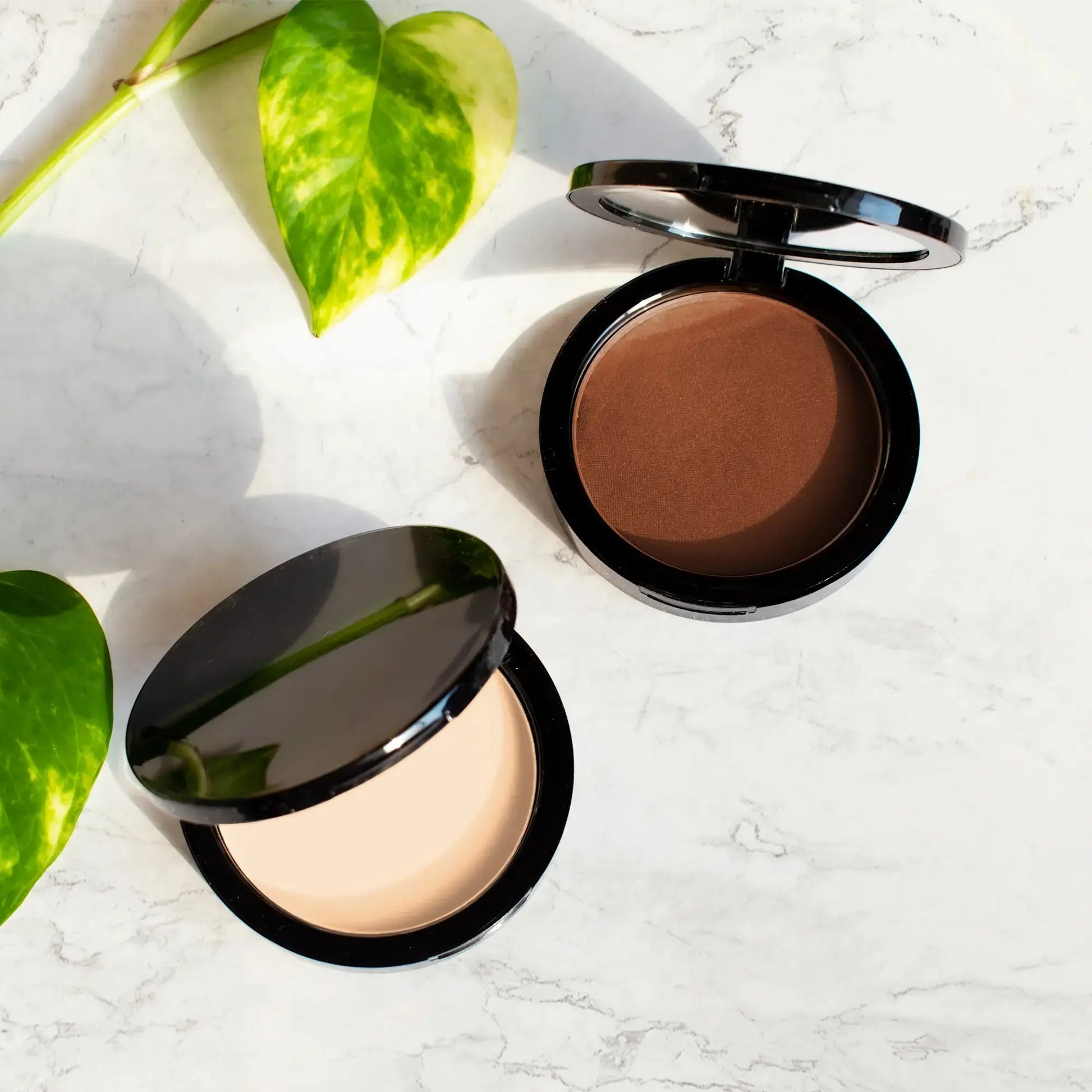 Timeless_Beauty Dual Blend Powder Foundation Walnut