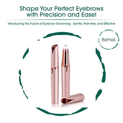 Effortless Beauty Kit | Facial Hair Remover, Brow Trimmer & Lash Curler