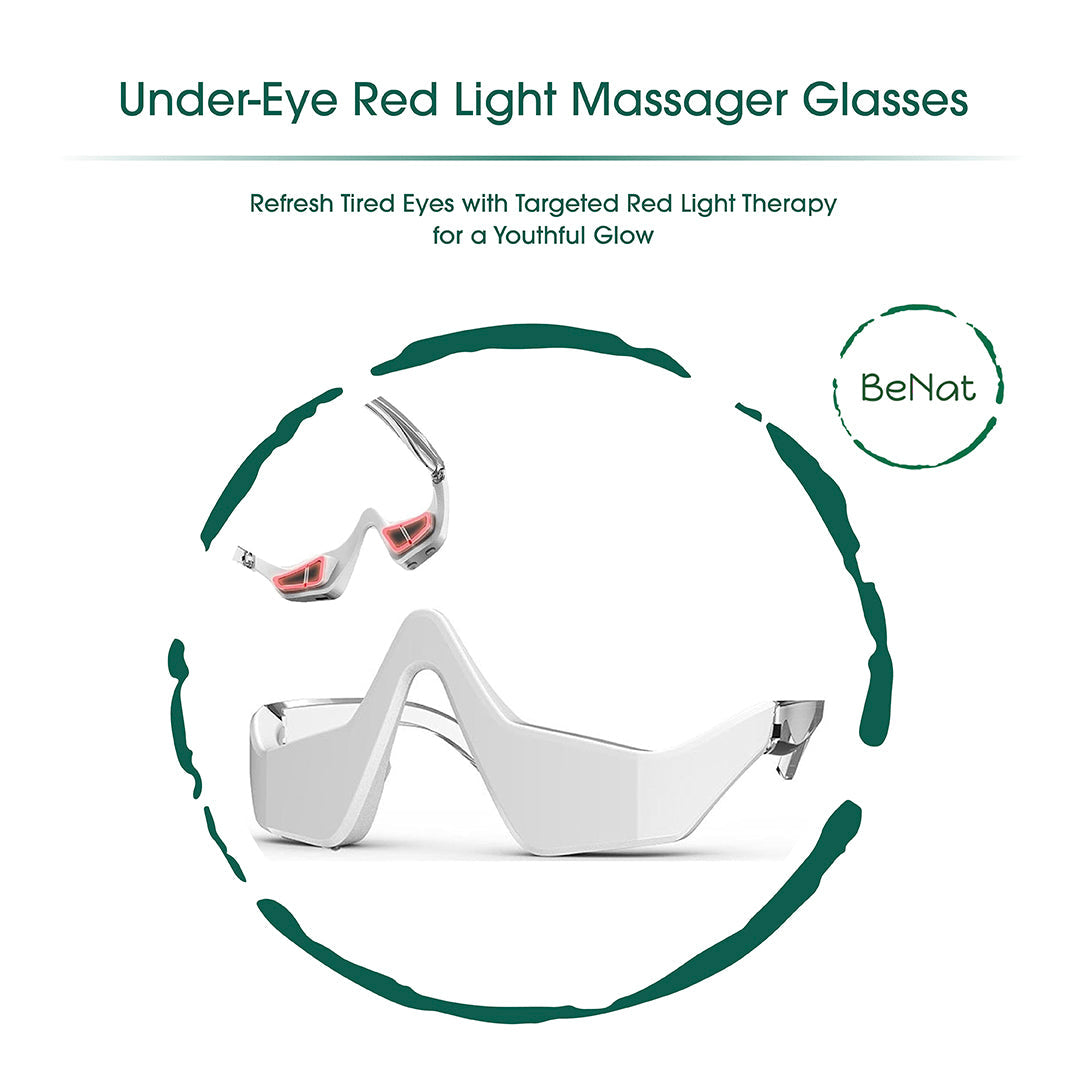 Under-Eye Red Light Therapy Skin Rejuvenation and Massager