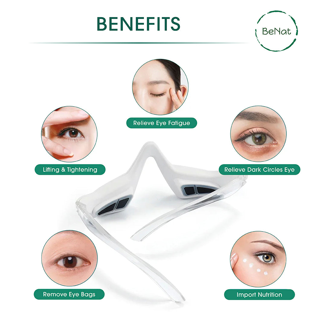 Under-Eye Red Light Therapy Skin Rejuvenation and Massager