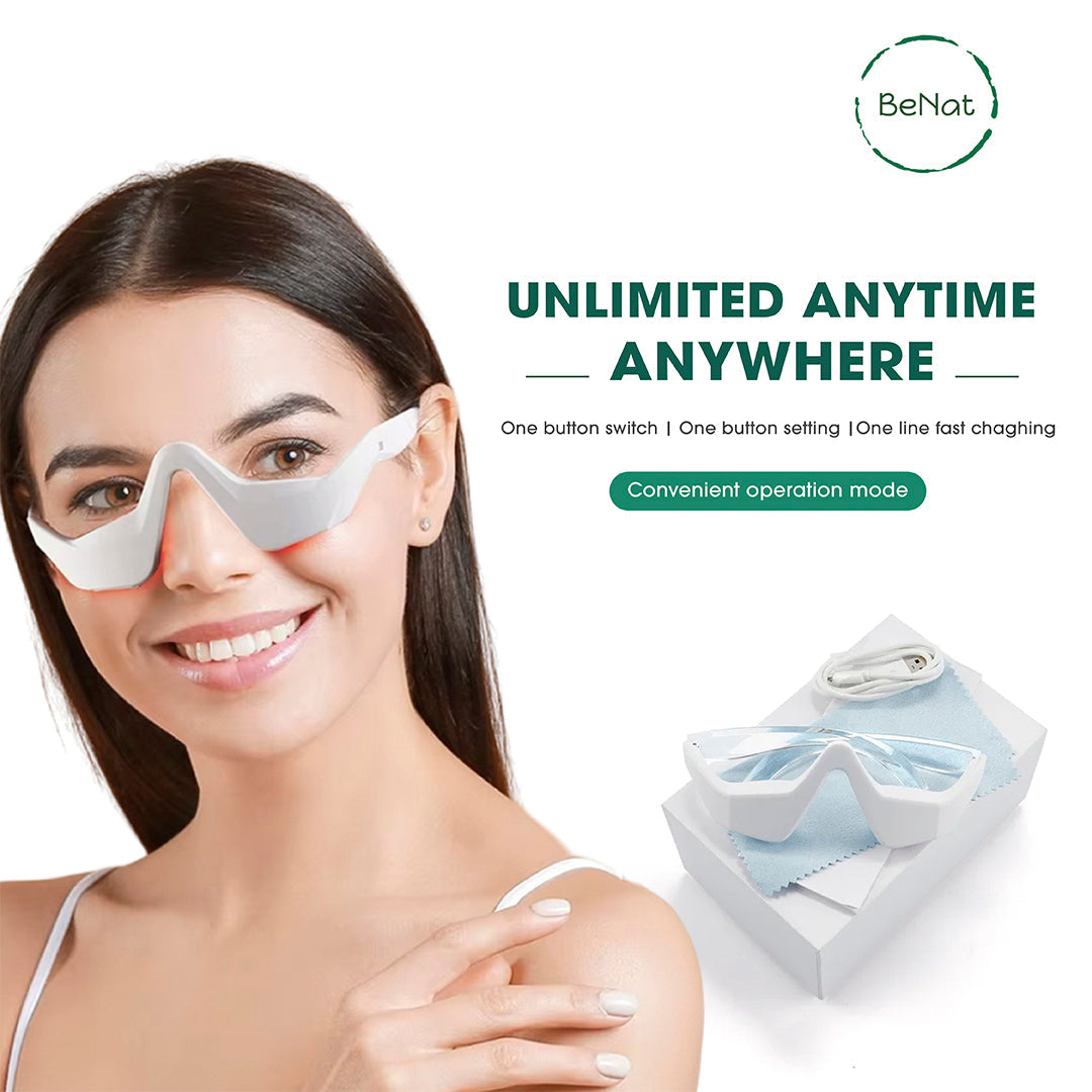 Under-Eye Red Light Therapy Skin Rejuvenation and Massager