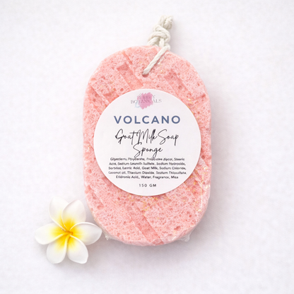 Goat Milk Soap Infused Sponge