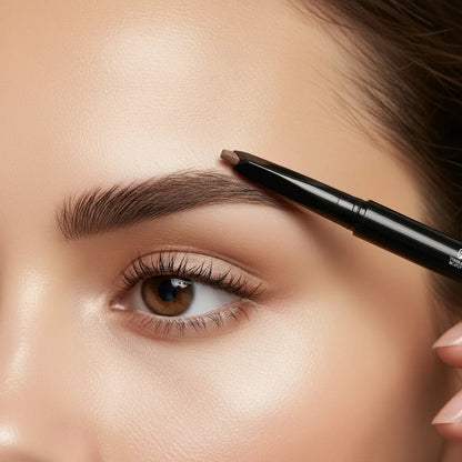 Timeless_Beauty Automatic Eyebrow Pencil Ash Brown - tip, brow