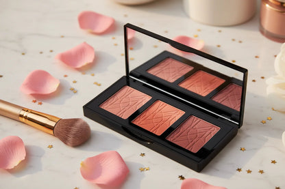 Timeless_Beauty Blush Palette Kissable - lake, red