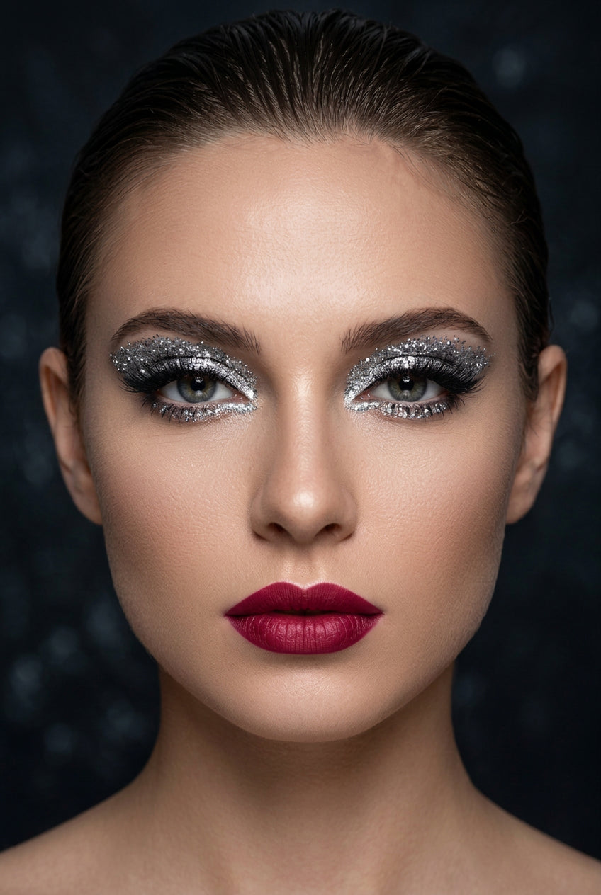 Timeless_Beauty Glitter Dust Silver - glitter, body