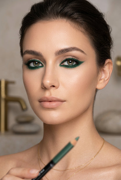 Timeless_Beauty Khol Eyeliner Emerald - blue, lake