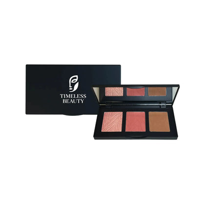 Timeless_Beauty Pro Cheek Palette Curious - lake, red